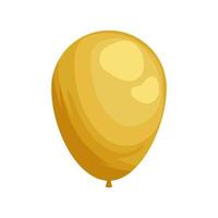 gouden ballon helium vector