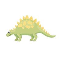 schattig stegosaurus karakter vector