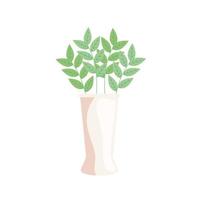 elegante potplant vector