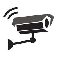 cctv camera icoon, beveiligingscamera icoon vector