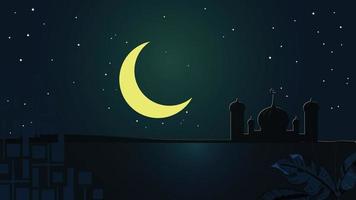 ramadan kareem banner achtergrondontwerp ter illustratie vector