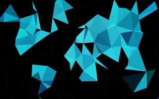 lichtblauw vector glanzend driehoekig patroon.