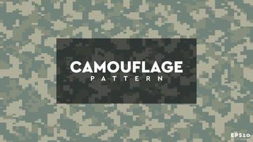 camouflage vector patroon