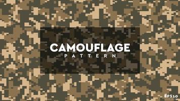 camouflage vector patroon