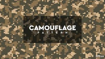 camouflage vector patroon