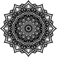 mandala ronde ornament decoratie vector