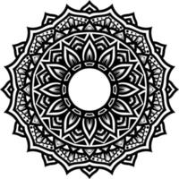 mandala ronde ornament decoratie vector