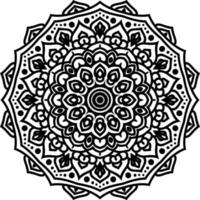 mandala ronde ornament decoratie vector