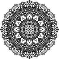 mandala ronde ornament decoratie vector