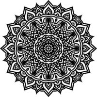 mandala ronde ornament decoratie vector