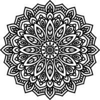 mandala ronde ornament decoratie vector