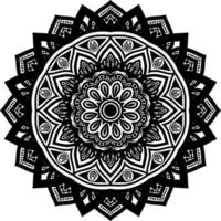 mandala ronde ornament decoratie vector