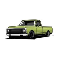 pick-up vectorillustratie vector