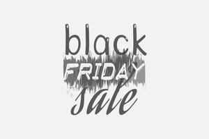 black friday typografieontwerp vector