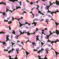 Abstract floral dot Bloemblaadje naadloze patroon Swirl floral textuur vector