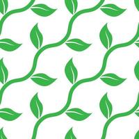 plant vector ontwerp decoratie naadloos patroon