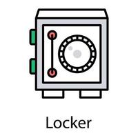 trendy lockerconcepten vector