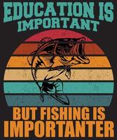 onderwijs is belangrijk, maar vissen is belangrijker vector