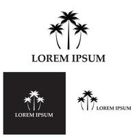 kokospalm pictogram vectorillustratie vector