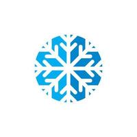 sneeuw vector, abstract winter logo vector