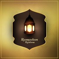 Abstracte Ramadan Kareem islamitische achtergrond vector