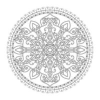 circulaire patroon mandala kunst decoratie-elementen vector