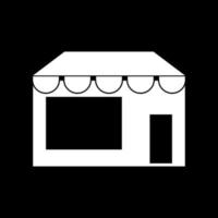 winkel witte kleur pictogram. vector