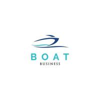 boot schip pictogram logo ontwerp inspiratie vector