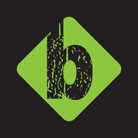 letter b logo ontwerp vector