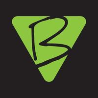 letter b logo ontwerp vector
