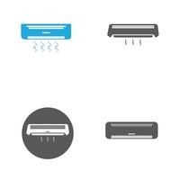 airconditioner pictogram illustratie vector ontwerp