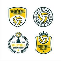 volleybal competitie competities toernooi set vector