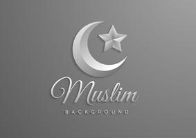 Islamitisch vectorontwerp, pictogram vector