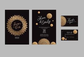 gouden vintage wenskaart op een witte achtergrond. luxe ornament sjabloon. mandala. geweldig voor uitnodiging, flyer, menu, brochure, ansichtkaart, achtergrond, behang, decoratie of elk gewenst idee! vector