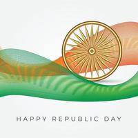 republiek dag van india, 26 januari vector