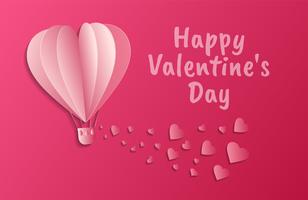 liefde Uitnodiging kaart Valentijnsdag abstracte achtergrond. Wenskaart, platte ontwerp Happy love. kan tekst toevoegen. vectorillustratie vector