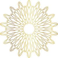 gouden mandala-ontwerp, koninklijk, ontwerpen, achtergrond, cirkel, bloem vector