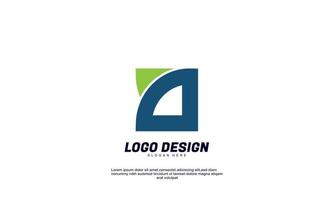 voorraad vector abstracte creatieve vormen idee modern logo bedrijf zakelijke ontwerpsjabloon