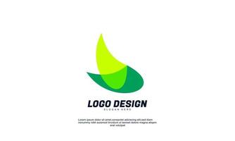 voorraad vector abstract creatief bedrijf bedrijf brandtity kleurrijke gradiënt logo