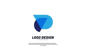 voorraad vector creatief logo voor bedrijf bedrijf merkidentiteit transparant kleur logo ontwerp