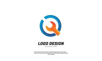 voorraad vector creatieve cirkel zakelijke pictogram service collectie voor huisstijl logo