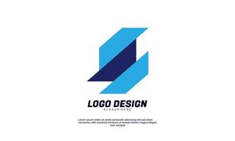 geweldig creatief idee merkidentiteit voor zakelijke geïsoleerde logo-ontwerpsjabloon vector