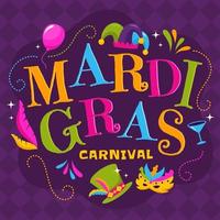 mardi gras carnaval vector