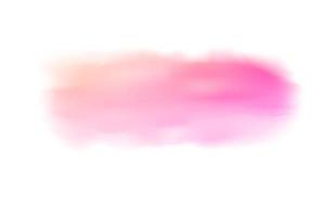 roze realistische aquarel penseelstreken op transparante geïsoleerde achtergrond. vectorillustratie gemaakt door mesh tool voor achtergrond, behang, print ontwerp. eps10 vector