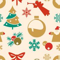 Kerst patroon vector