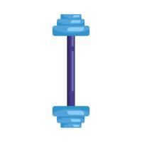 gym dumbbell tool vector