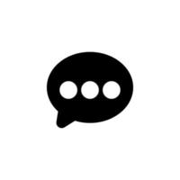 chat pictogram ontwerp vector symbool praten, bel, commentaar, bericht