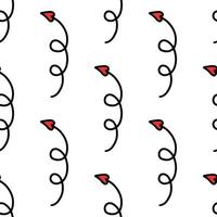 naadloos patroon met pijlen voor Valentijnsdag. cupido's pijlen patroon. vector