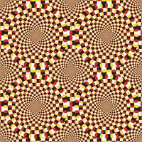 dynamische circulaire patroon psychedelische abstracte achtergrond. optische illusie van beweging. gebruik voor kaarten, uitnodigingen, achtergronden, opvulpatronen, webpagina-elementen en etc. vector