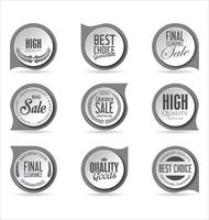 Retro vintage badges en labels-collectie vector